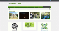 Desktop Screenshot of culturadelatierra.net